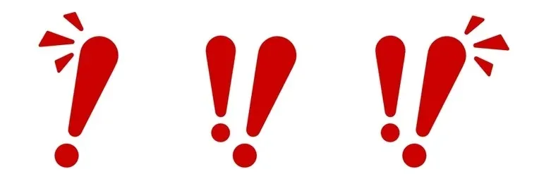 row-three-bold-red-exclamation-260nw-2558241695